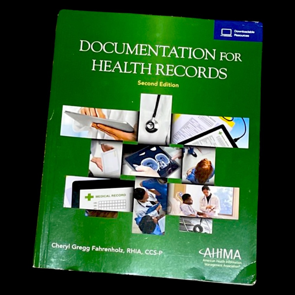 Documentation for Health Records 2nd Edition Paperback Textbook